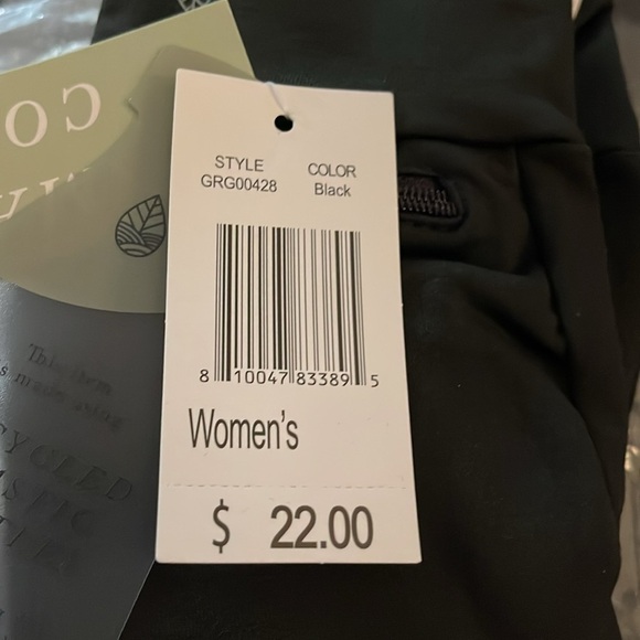 Quagga Green Label Black Gloves Sustainably Made women’s NWT - Picture 6 of 7